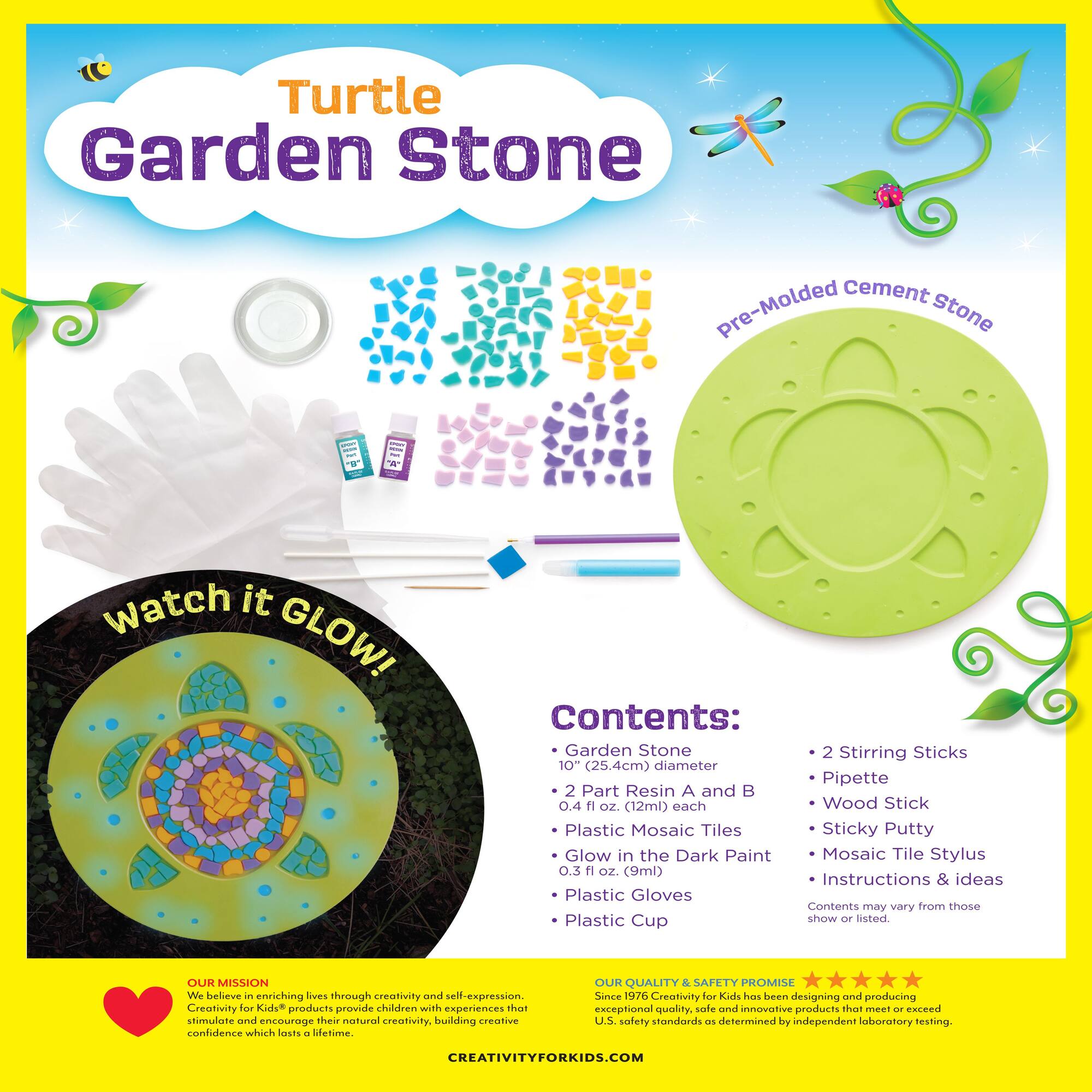 Creativity for Kids® Turtle Garden Stone